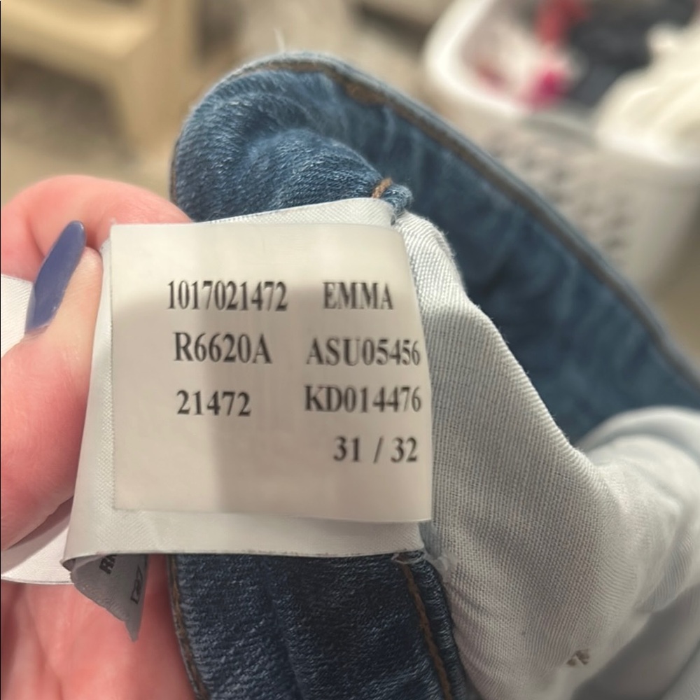 Mavi Emma Boyfriend Jeans Blue Denim